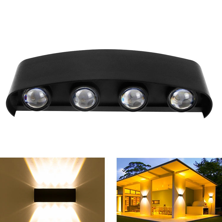 8 LEDs Garden Aluminum Double Head Wall Light(Warm White Light) - free shipping - PMc TechLife - Order now!