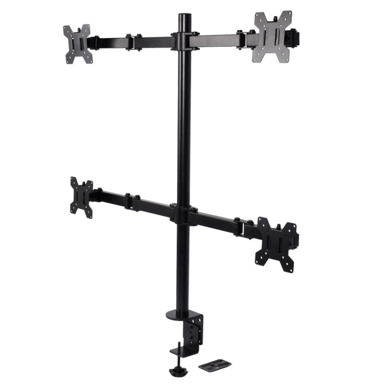 Desktop Lifting Monitor Stand Bracket Four Screen Table Clip - TV Brackets & Mounts by PMC TechLife | Online Shopping South Africa | PMC TechLife | Buy Now Pay Later Mobicred