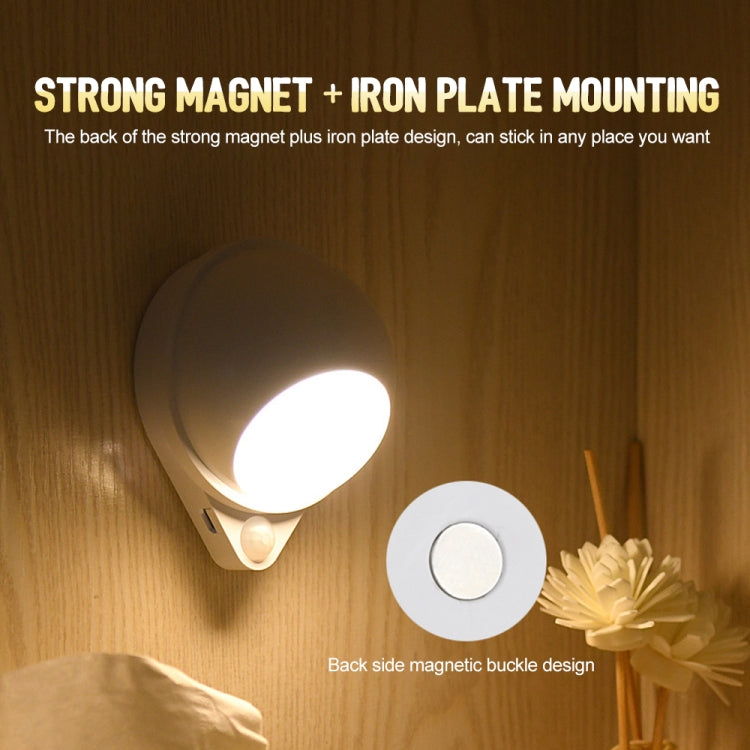 DMK-022PL LED Charge Automatic Stair Night Light(Yellow Light) - Sensor LED Lights by PMC TechLife | Online Shopping South Africa | PMC TechLife | Buy Now Pay Later Mobicred