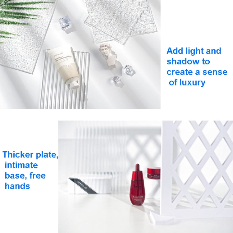 41 x 29cm Background Board Window Pane Light Shadow Plate(Arc Window) - Shadow Props by PMC TechLife | Online Shopping South Africa | PMC TechLife | Buy Now Pay Later Mobicred