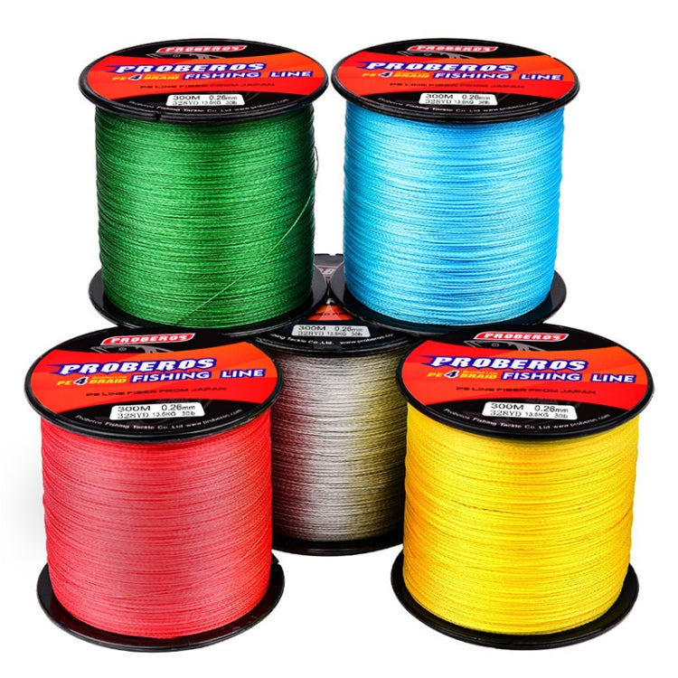 PROBEROS 4 Edited 300M Fish Line, Line number: 8.0 / 80lb(Red) - Fishing Lines & Ropes by PROBEROS | Online Shopping South Africa | PMC TechLife | Buy Now Pay Later Mobicred