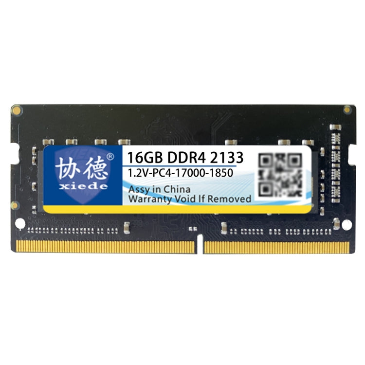 XIEDE X059 DDR4 NB 2133 Fully Compatible Laptop RAM, Memory Capacity: 16GB - free shipping - PMC Jewellery - Order now!