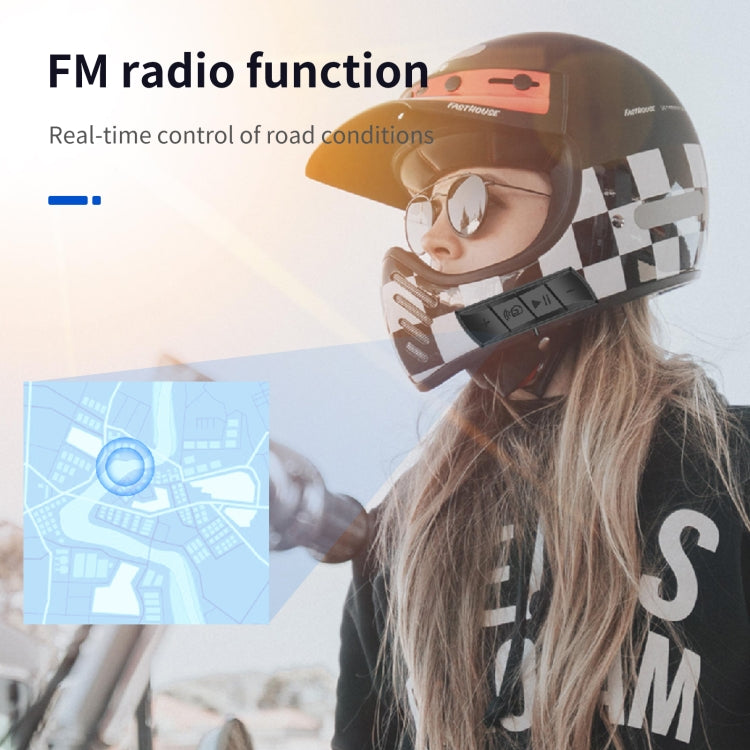 M7 Wireless Bluetooth Helmet Headphones - Motorcycle Walkie Talkie by PMC TechLife | Online Shopping South Africa | PMC TechLife