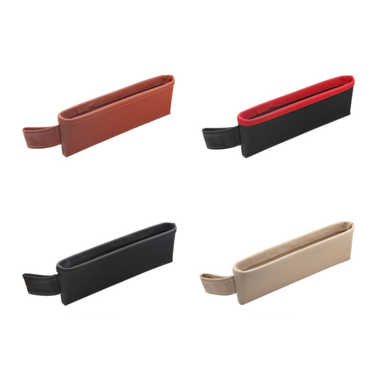 Car Seat Clamp Storage Box(Black Red Side) - Stowing Tidying by PMC Jewellery | Online Shopping South Africa | PMC Jewellery | Buy Now Pay Later Mobicred