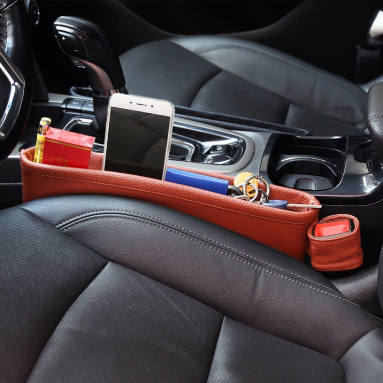 Car Seat Clamp Storage Box(Black Red Side) - Stowing Tidying by PMC Jewellery | Online Shopping South Africa | PMC Jewellery | Buy Now Pay Later Mobicred