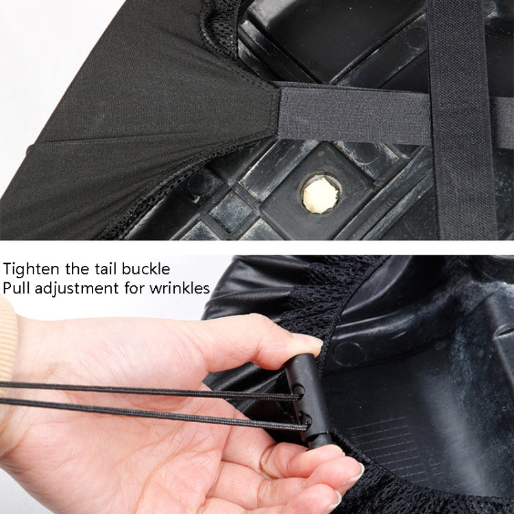 MC1004 Motorcycle Sun Protection Dustproof Rain Seat Cover, Specification: L(Black) - Seat Covers by PMC Jewellery | Online Shopping South Africa | PMC Jewellery | Buy Now Pay Later Mobicred