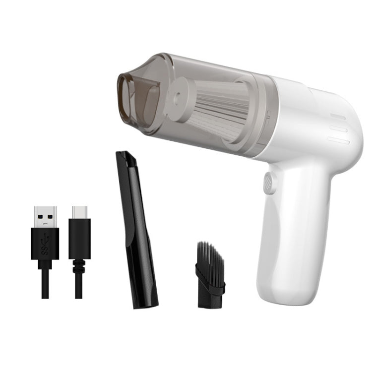 FL-8803 Portable Handheld Car Vacuum Cleaner, Style: 7.4V Charging Upgrade (White) - Vacuum Cleaner by PMC TechLife | Online Shopping South Africa | PMC TechLife | Buy Now Pay Later Mobicred