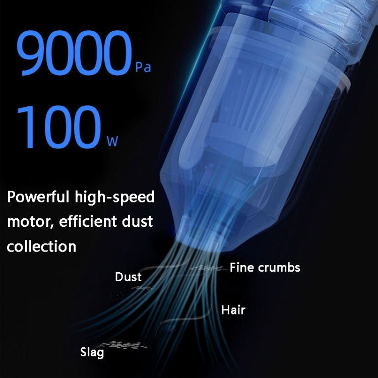 FL-8803 Portable Handheld Car Vacuum Cleaner, Style: 7.4V Charging Upgrade (White) - Vacuum Cleaner by PMC TechLife | Online Shopping South Africa | PMC TechLife | Buy Now Pay Later Mobicred