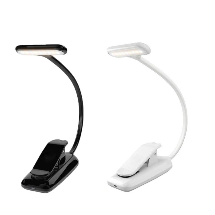 8021 Mini Book Clip Light LED Music Score Eye Protection Reading Lamp(Black) - Desk Lamps by PMc TechLife | Online Shopping South Africa | PMc TechLife | Buy Now Pay Later Mobicred
