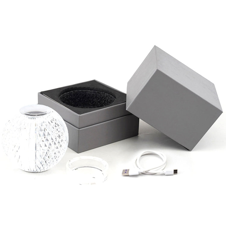 Crystal Ball Small Table Lamp USB Acrylic Night Light, Specification: MT1  110 x 110mm - free shipping - PMc TechLife - Order now!