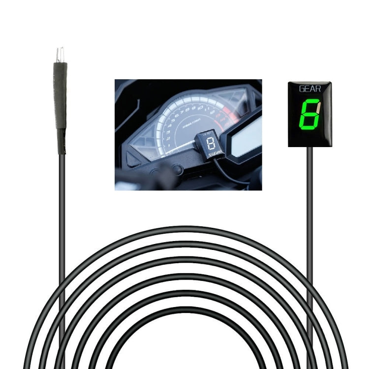 Motorcycle Instrument Gear Display For Suzuki(Green Light) - Electrical Instruments by PMC TechLife | Online Shopping South Africa | PMC TechLife | Buy Now Pay Later Mobicred