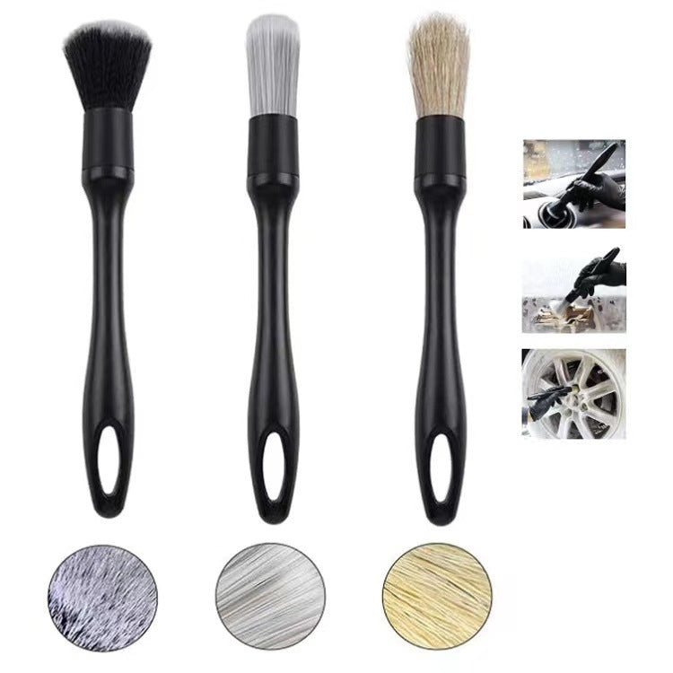 3 PCS / Set Car Interior Air Conditioning Cleaning Nylon Brush - Car washing supplies by PMC Jewellery | Online Shopping South Africa | PMC Jewellery | Buy Now Pay Later Mobicred
