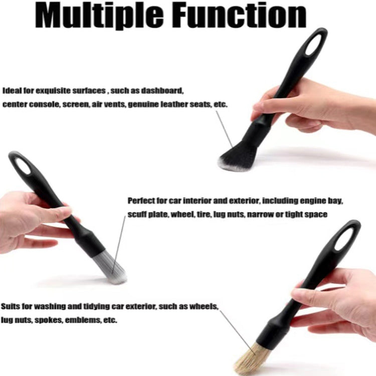 3 PCS / Set Car Interior Air Conditioning Cleaning Nylon Brush - Car washing supplies by PMC Jewellery | Online Shopping South Africa | PMC Jewellery | Buy Now Pay Later Mobicred