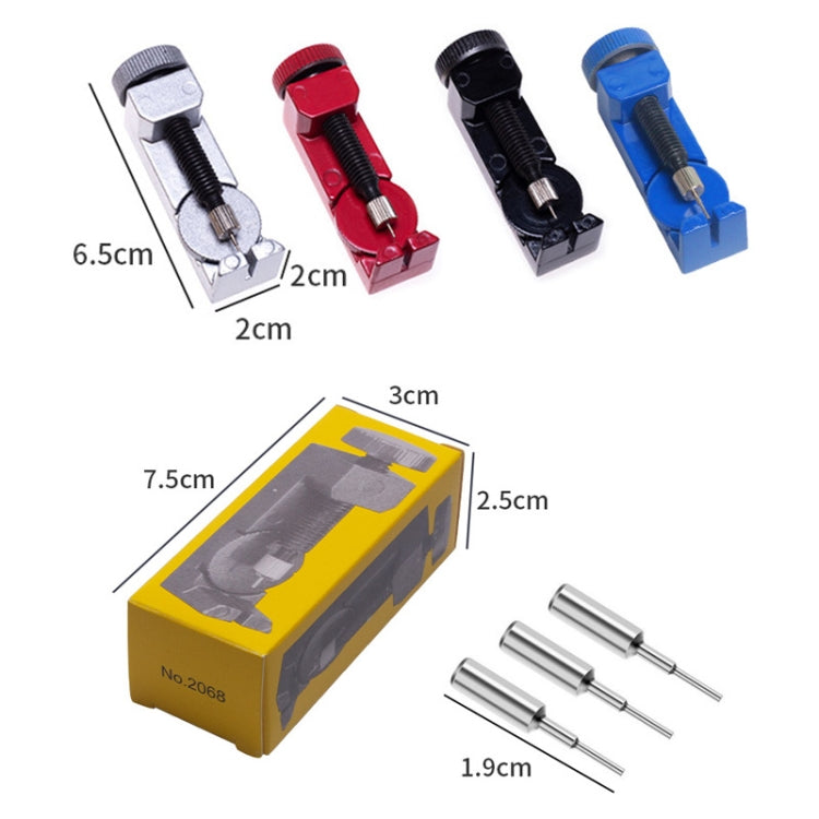 Metal Adjustable Height Watch Band Link Pin Remover(Blue) - free shipping - PMC TechLife - Order now!
