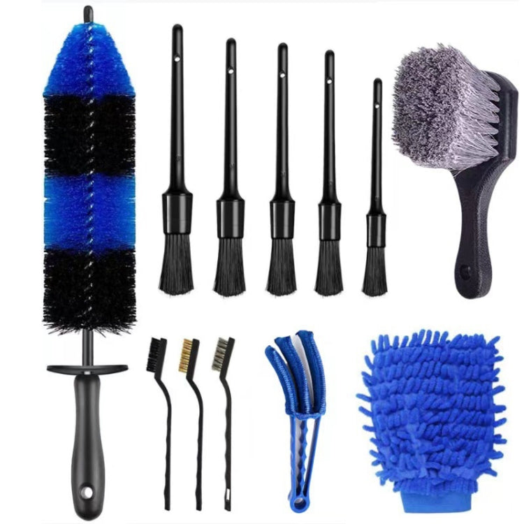 12 PCS / Set Car Tire Slight Cleaning Brush( A) - Car washing supplies by PMC TechLife | Online Shopping South Africa | PMC TechLife | Buy Now Pay Later Mobicred