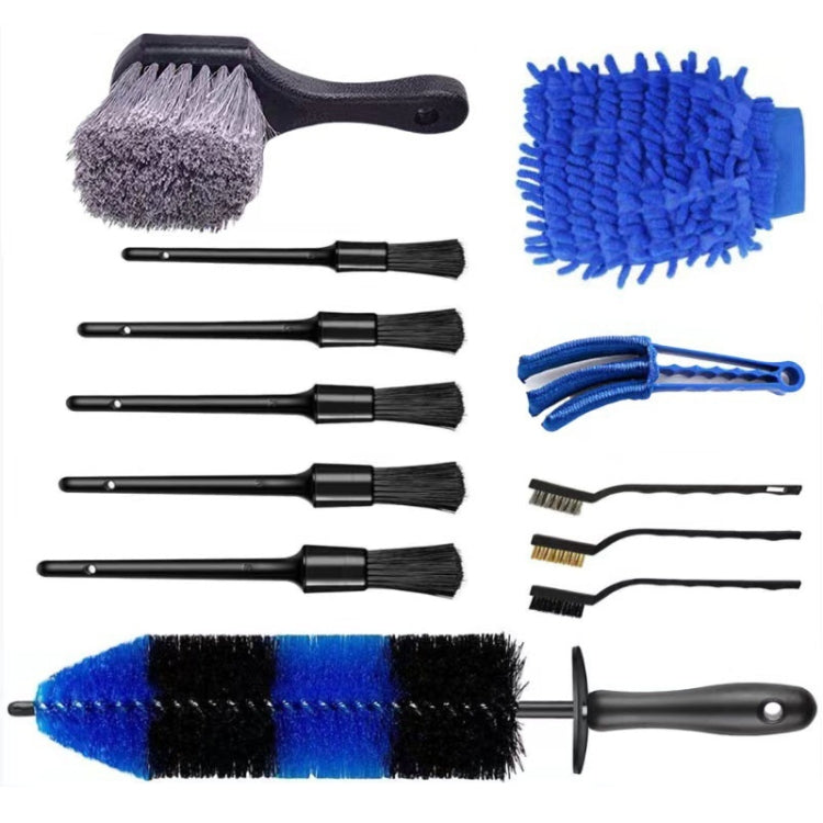 12 PCS / Set Car Tire Slight Cleaning Brush( A) - Car washing supplies by PMC TechLife | Online Shopping South Africa | PMC TechLife | Buy Now Pay Later Mobicred