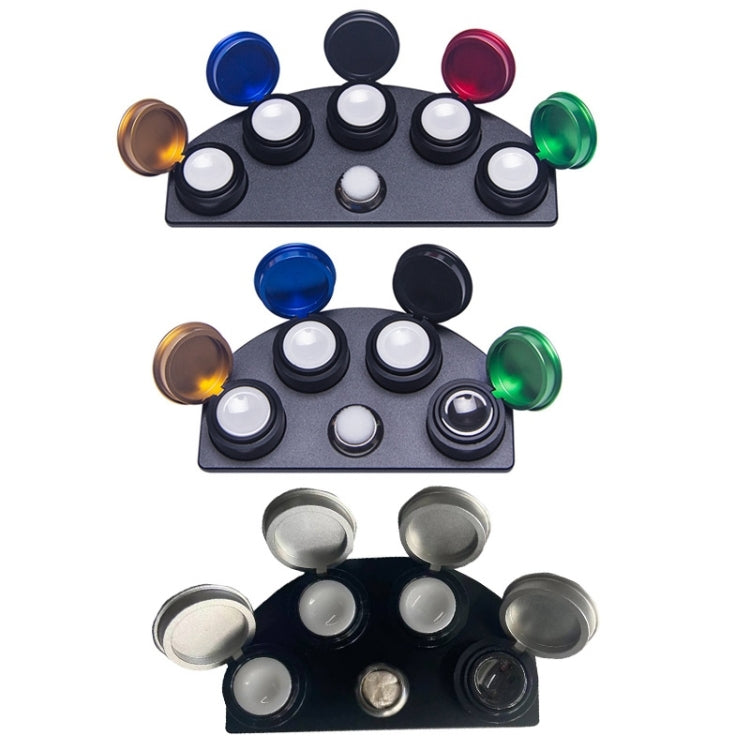 Full Metal Spot Oil Cup Stand  Oiler Watch Repair Tool, Style: Five Oils Cups Colorful - free shipping - PMC TechLife - Order now!