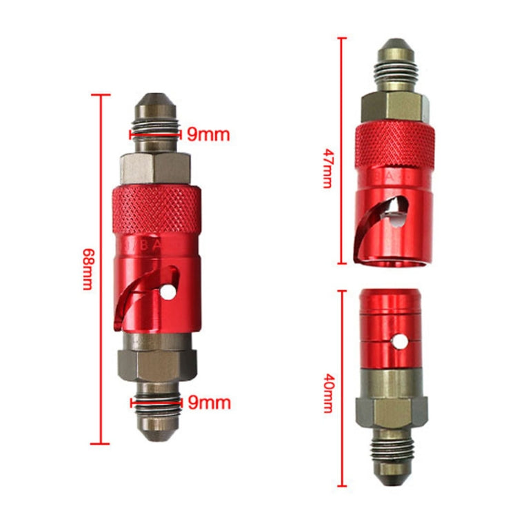 Motorcycle Universal Brake Hose Quick Release Joint(Red) - Motorbike Brakes by PMC TechLife | Online Shopping South Africa | PMC TechLife | Buy Now Pay Later Mobicred