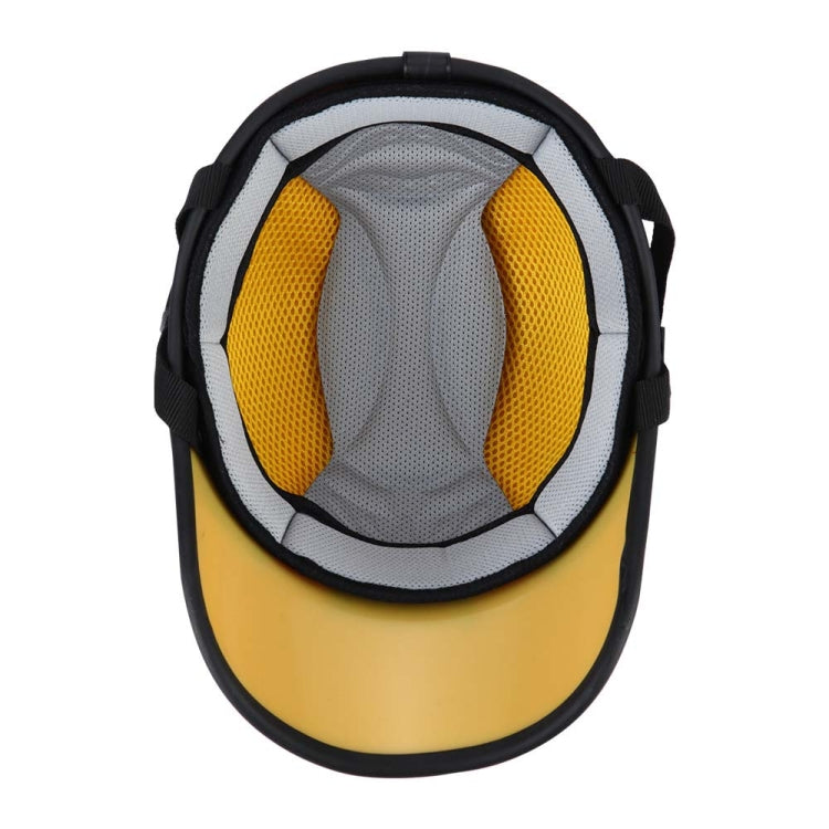 BSDDP A0322 Summer Half Helmet Lightweight Safety Helmet(Black) - Protective Helmet & Masks by BSDDP | Online Shopping South Africa | PMC TechLife | Buy Now Pay Later Mobicred