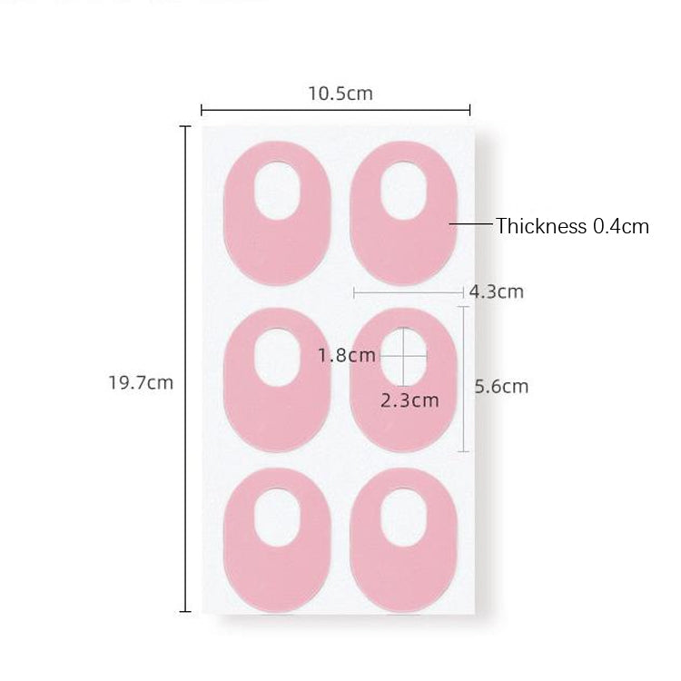 Latex Anti-Wear Callus Protection Sticker(Pink Elliptical) - free shipping - PMC TechLife - Order now!