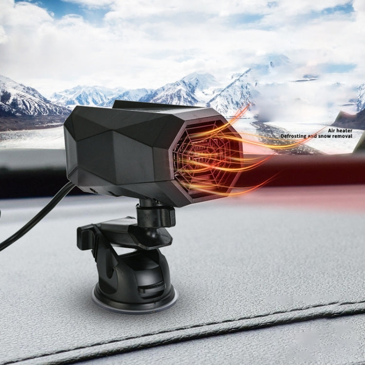 12V Convenient Car Heater Defrosting Snow Defogger(Black) - Heating & Fans by PMC TechLife | Online Shopping South Africa | PMC TechLife | Buy Now Pay Later Mobicred