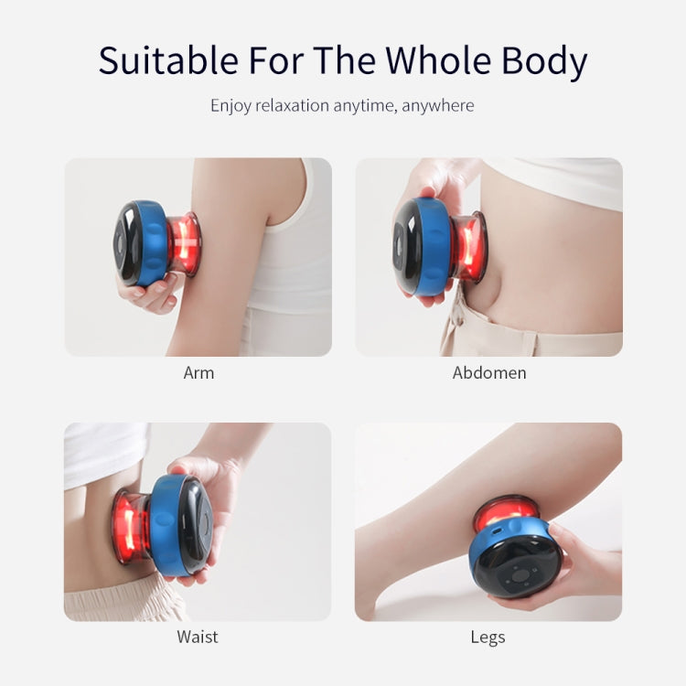 6-speed USB Plug-in Electric Cupping Massage Device(Red Wine) - free shipping - PMC TechLife - Order now!