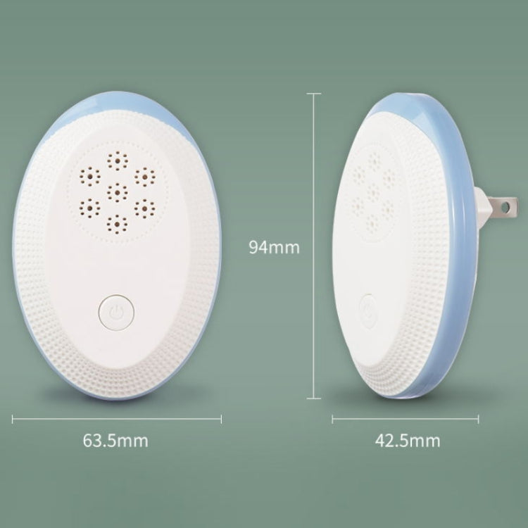 Ultrasonic Mosquito Rat Repellent Night Light, Specification: UK Plug(Pearl White) - Repellents by PMC TechLife | Online Shopping South Africa | PMC TechLife | Buy Now Pay Later Mobicred
