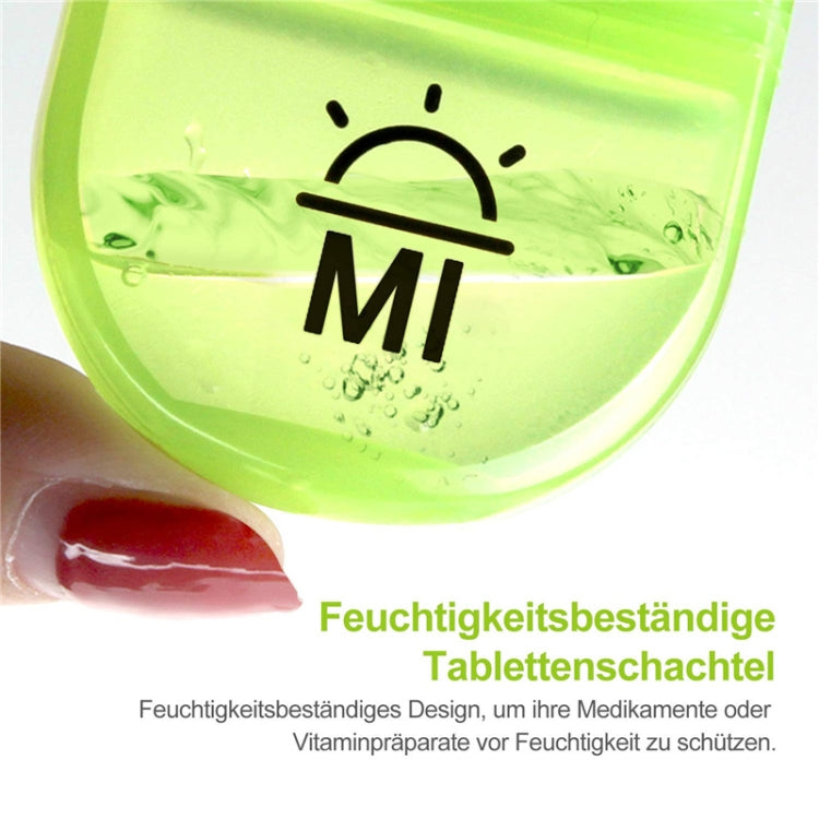 21-compartment Rainbow Pill Box One Week Pill Box(Black +Colorful) - free shipping - PMC TechLife - Order now!