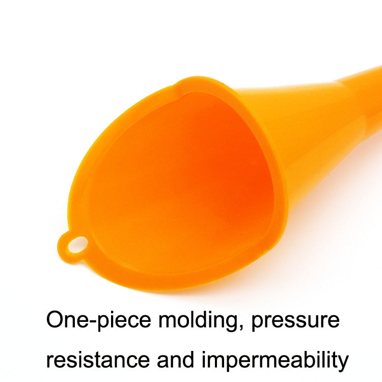 10 PCS Car Hands-Free Plastic Refueling Funnel(Orange) - free shipping - PMC TechLife - Order now!