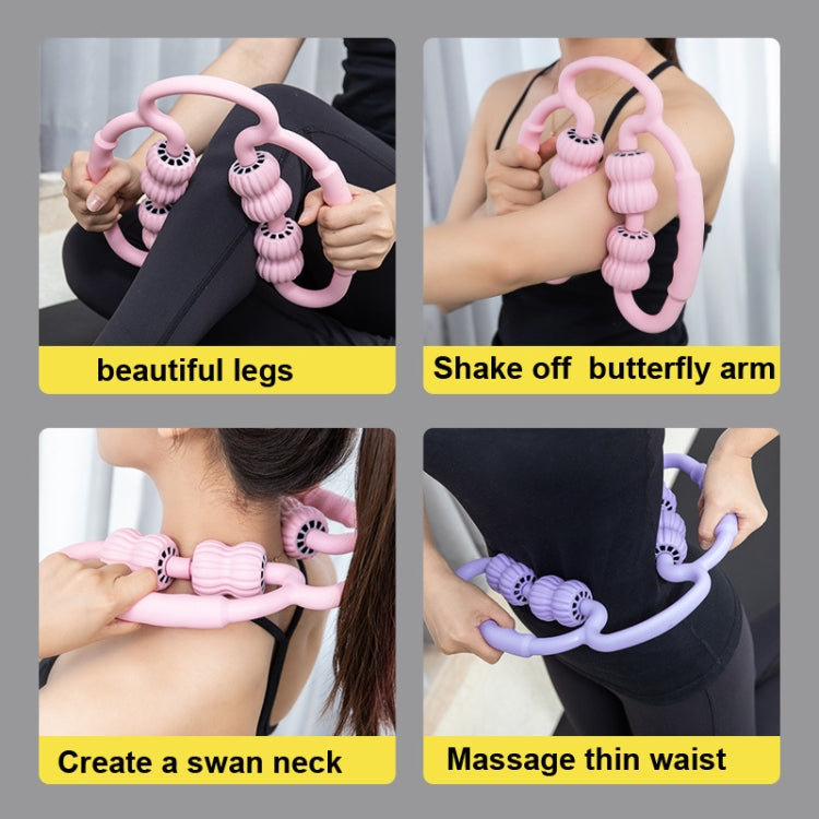 Ring-shaped Stovepipe Foam Roller Massage Roller(Random Color Deliver) - free shipping - PMC TechLife - Order now!