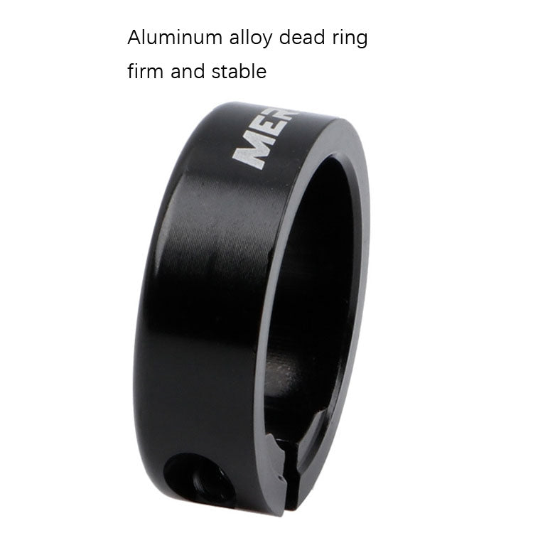 MEROCA Mountain Bike Anti-slip Shock Absorber Riding Grip Cover, Style: Bilateral Lock Skull ME23 Black - Bicycle Grips by MEROCA | Online Shopping South Africa | PMc TechLife | Buy Now Pay Later Mobicred