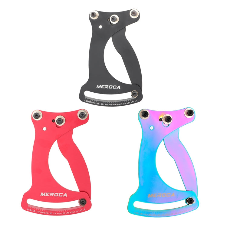 MEROCA Bicycle Ring Calibration Tool Spoke Tension Tube Wheel Set Steel Wire, Color: Red - Maintenance tools by MEROCA | Online Shopping South Africa | PMc TechLife | Buy Now Pay Later Mobicred