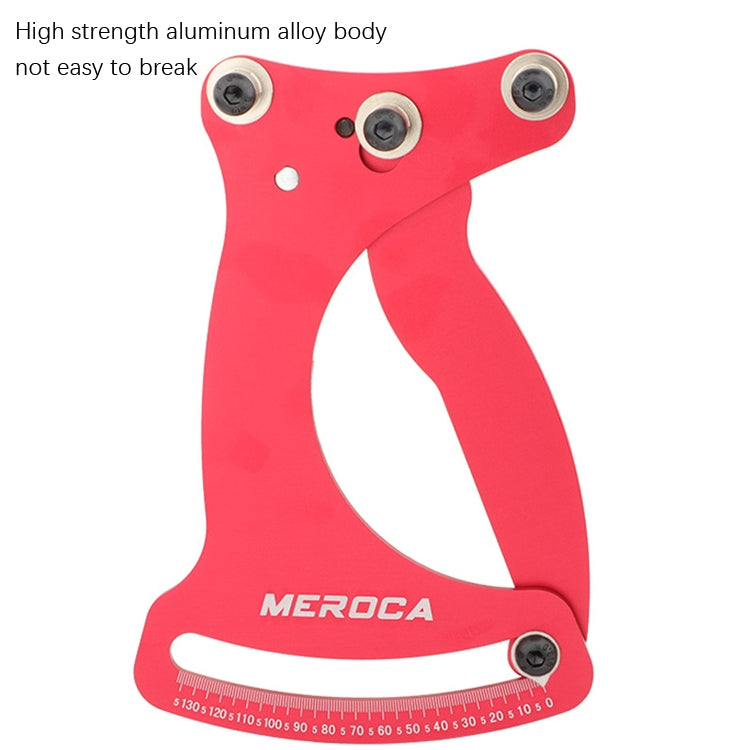 MEROCA Bicycle Ring Calibration Tool Spoke Tension Tube Wheel Set Steel Wire, Color: Red - Maintenance tools by MEROCA | Online Shopping South Africa | PMc TechLife | Buy Now Pay Later Mobicred