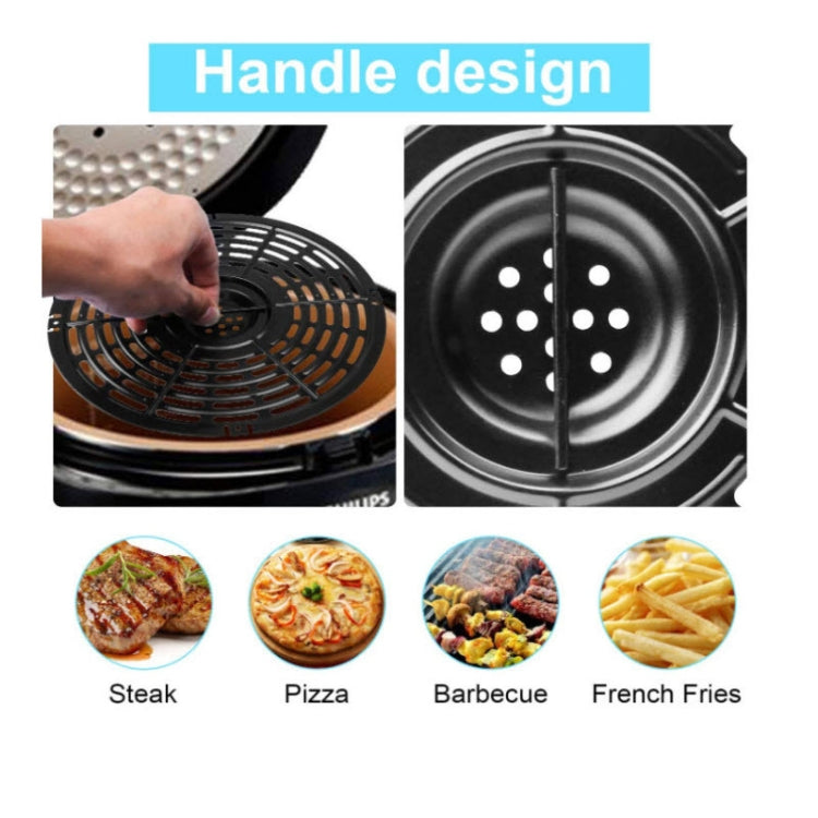 15.5cm Air Fryer Cooking Divider For Fryer Frying Board Steaming Board Grill Pan - Baking mat & Bakewares by PMc TechLife | Online Shopping South Africa | PMc TechLife | Buy Now Pay Later Mobicred