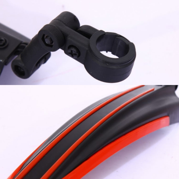 1 Set  Dual Color Bicycle Mudguard Mountain Bike Fenders Set(All Black) - Mudguards by PMc TechLife | Online Shopping South Africa | PMc TechLife | Buy Now Pay Later Mobicred