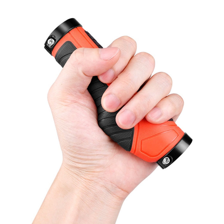 1 Pair Bicycle MTB Bike Handlebar Grips Rubber Anti-Slip Racing Bike Grip(Blue) - Bicycle Grips by PMC TechLife | Online Shopping South Africa | PMC TechLife | Buy Now Pay Later Mobicred
