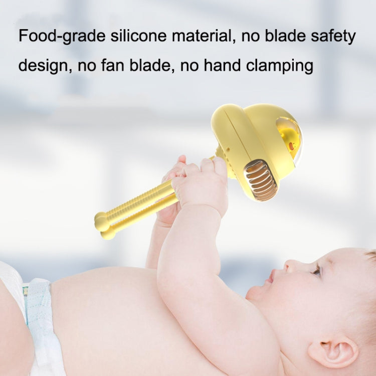 Stroller Portable Multi-Function Silent Octopus Bladeless Fan(White) - Electric Fans by PMC TechLife | Online Shopping South Africa | PMC TechLife | Buy Now Pay Later Mobicred