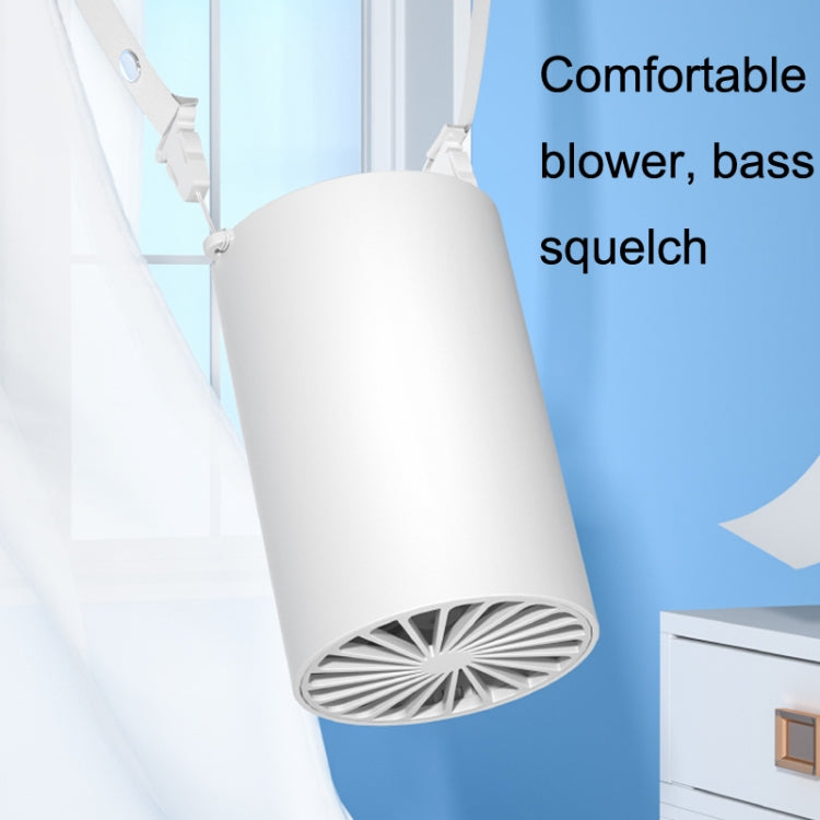 N1 Mini Portable USB Leafless Hanging Neck Fan(White) - Electric Fans by PMC TechLife | Online Shopping South Africa | PMC TechLife | Buy Now Pay Later Mobicred