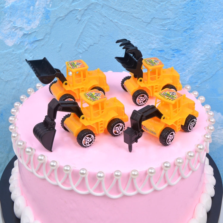 6pcs /Set Cake Decorative Baking Engineering Vehicle Toy - Holiday Decorations by PMC TechLife | Online Shopping South Africa | PMC TechLife | Buy Now Pay Later Mobicred