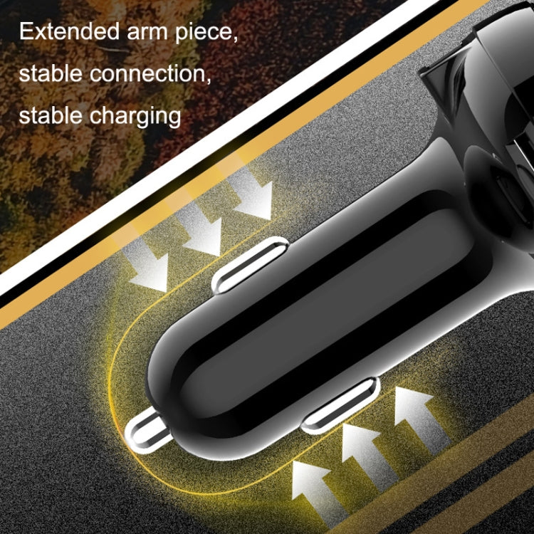 BT09 Car Bluetooth MP3 Digital Display Dual USB Charger(Black) - Bluetooth Car Kits by PMC TechLife | Online Shopping South Africa | PMC TechLife | Buy Now Pay Later Mobicred