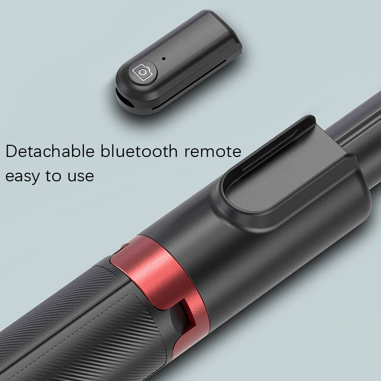 Desktop Multi-Function Live 1.3m Tripod Portable Integrated Bluetooth Selfie Rod(White Silver) - Selfie Sticks by PMC TechLife | Online Shopping South Africa | PMC TechLife | Buy Now Pay Later Mobicred