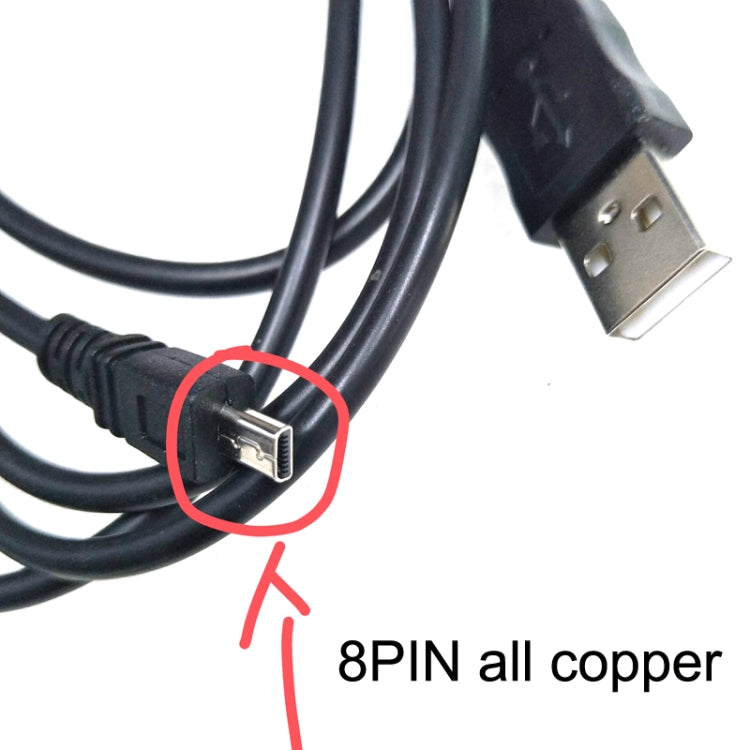 20 PCS 8Pin SLR Camera Cable USB Data Cable For Nikon UC-E6, Length: 1m With Magnetic Ring -  by PMC TechLife | Online Shopping South Africa | PMC TechLife | Buy Now Pay Later Mobicred