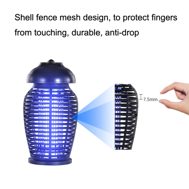 Outdoor Waterproof Mosquito Repellent Restaurant Hotel Fly Flyer Catcher, Plug Specification: US Plug(Black) - Repellents by PMC TechLife | Online Shopping South Africa | PMC TechLife | Buy Now Pay Later Mobicred