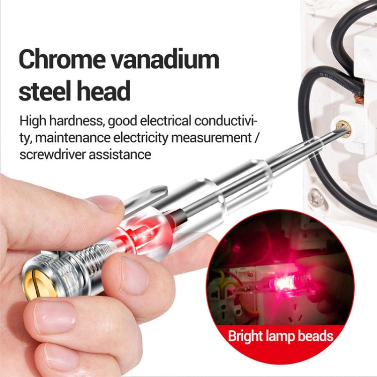 ANENG Multi-Function Induction High-Brightness Transparent Test Pen Screwdriver(B09) - Voltage Detector by ANENG | Online Shopping South Africa | PMC TechLife