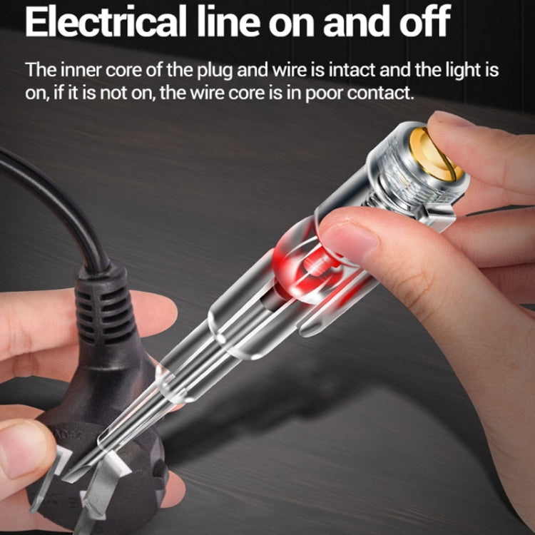 ANENG Multi-Function Induction High-Brightness Transparent Test Pen Screwdriver(B09) - Voltage Detector by ANENG | Online Shopping South Africa | PMC TechLife