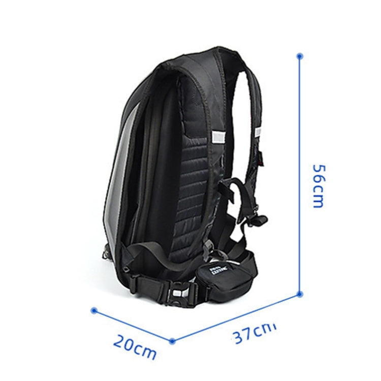 MOTOCENTRIC 11-MC-0077 Motorcycle EVA Turtle Shell Shape Riding Backpack(Green) - Bags & Luggages by MOTOCENTRIC | Online Shopping South Africa | PMC TechLife | Buy Now Pay Later Mobicred