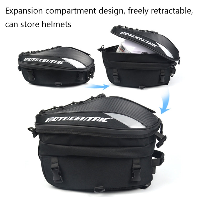 MOTOCENTRIC 11-MC-0102 Motorcycle Rear Seat Helmet Bag(Gray) - free shipping - PMC TechLife - Order now!