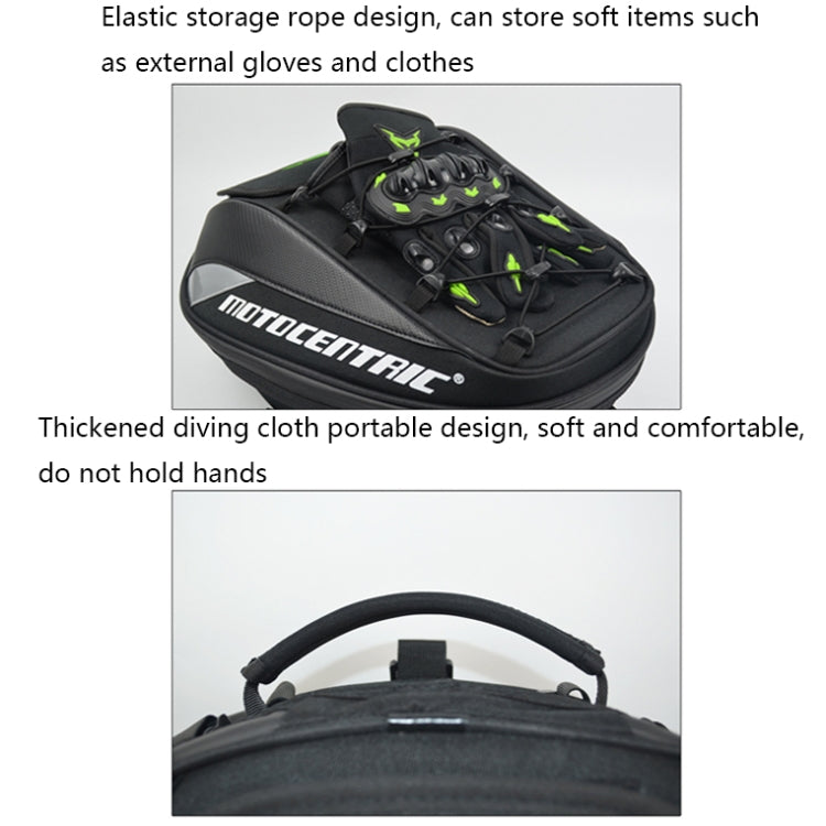 MOTOCENTRIC 11-MC-0102 Motorcycle Rear Seat Helmet Bag(Blue) - free shipping - PMC TechLife - Order now!