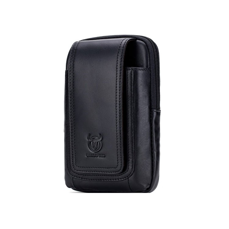 BULL CAPTAIN  Leather Multifunctional Waist Bag For Men(Black-10) - free shipping - PMC TechLife - Order now!