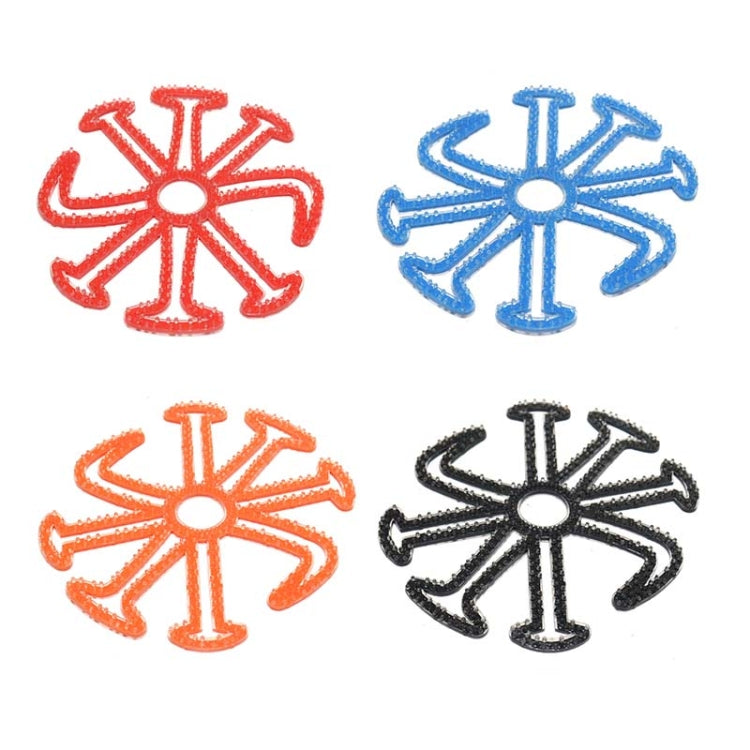 Riding Silicone Helmet Inner Pad Anti-Pressure Hair Breathable Portable Helmet Pad(Orange) - Protective Helmet & Masks by PMC TechLife | Online Shopping South Africa | PMC TechLife | Buy Now Pay Later Mobicred